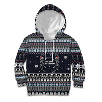 Skeleton Merry Creepmas Christmas Kid Hoodie Xmas Holiday Patterns - Wonder Print Shop