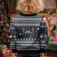 Skeleton Merry Creepmas Christmas Kid Ugly Christmas Sweater Xmas Holiday Patterns - Wonder Print Shop
