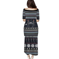 Skeleton Merry Creepmas Christmas Puletasi Xmas Holiday Patterns - Wonder Print Shop