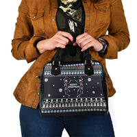 Skeleton Merry Creepmas Christmas Shoulder Handbag Xmas Holiday Patterns - Wonder Print Shop