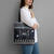 Skeleton Merry Creepmas Christmas Tote Bag Xmas Holiday Patterns - Wonder Print Shop