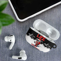Skiing Life Is Better On Snow Christmas AirPods Case Xmas Holiday Patterns - Wonder Print Shop