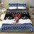 Skiing Life Is Better On Snow Christmas Bedding Set Xmas Holiday Patterns - Wonder Print Shop