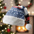 Skiing Life Is Better On Snow Christmas Santa Hat Xmas Holiday Patterns - Wonder Print Shop
