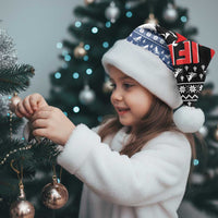 Skiing Life Is Better On Snow Christmas Santa Hat Xmas Holiday Patterns - Wonder Print Shop