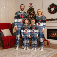 Skiing Life Is Better On Snow Christmas Pajama Set Xmas Holiday Patterns - Wonder Print Shop
