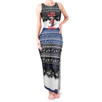 Skiing Life Is Better On Snow Christmas Tank Maxi Dress Xmas Holiday Patterns - Wonder Print Shop
