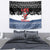 Skiing Life Is Better On Snow Christmas Tapestry Xmas Holiday Patterns - Wonder Print Shop