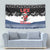 Skiing Life Is Better On Snow Christmas Tapestry Xmas Holiday Patterns - Wonder Print Shop
