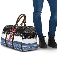 Skiing Life Is Better On Snow Christmas Travel Bag Xmas Holiday Patterns - Wonder Print Shop