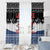 Skiing Life Is Better On Snow Christmas Window Curtain Xmas Holiday Patterns - Wonder Print Shop