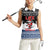 Skiing Life Is Better On Snow Christmas Women Sleeveless Polo Shirt Xmas Holiday Patterns - Wonder Print Shop