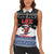 Skiing Life Is Better On Snow Christmas Women Sleeveless Polo Shirt Xmas Holiday Patterns - Wonder Print Shop