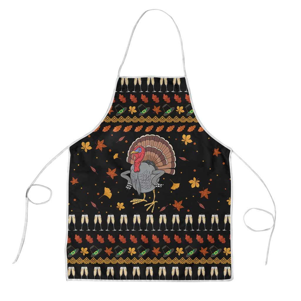 Thanksgiving Christmas Design Apron Xmas Holiday Patterns - Wonder Print Shop