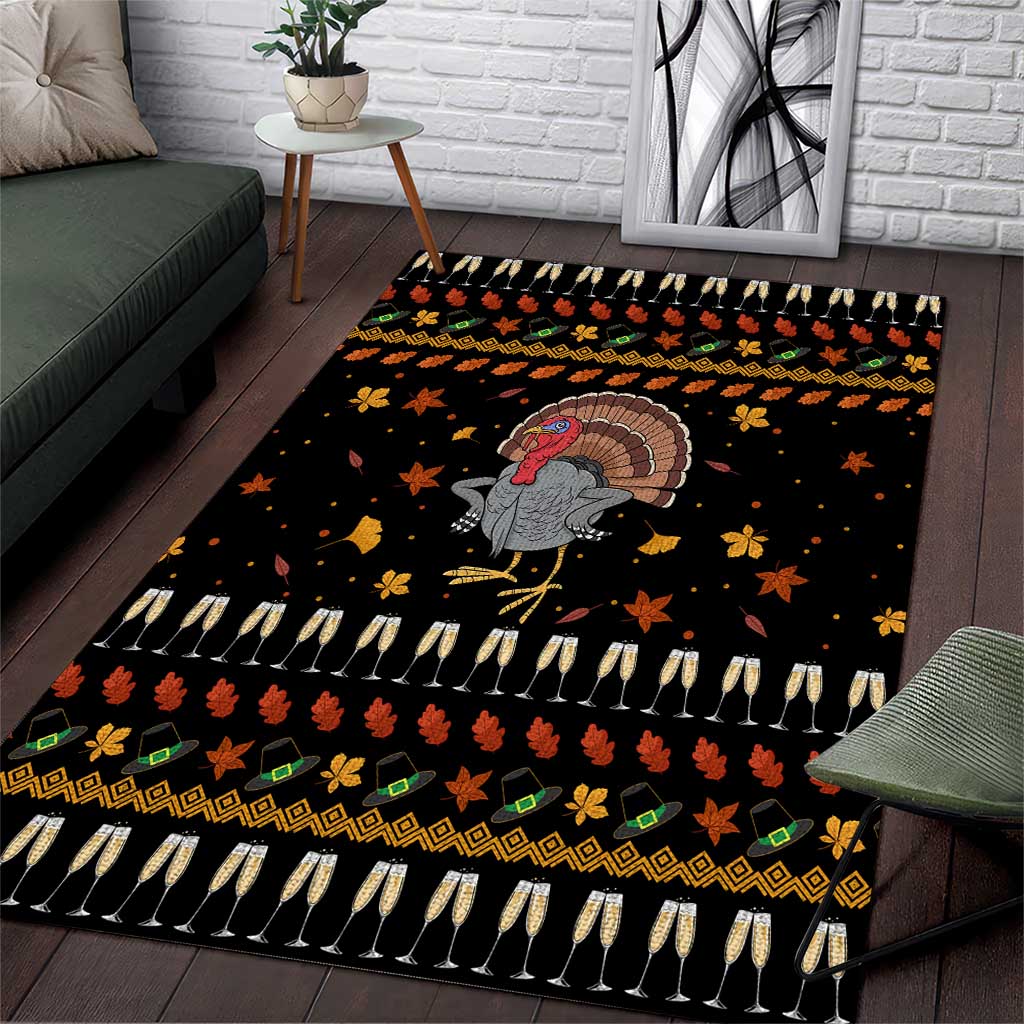 Thanksgiving Christmas Design Area Rug Xmas Holiday Patterns - Wonder Print Shop