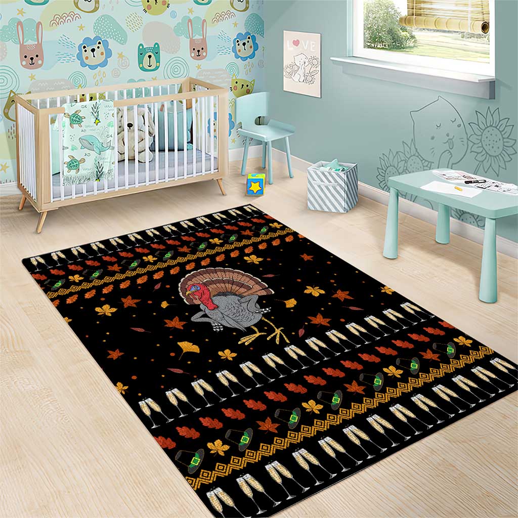 Thanksgiving Christmas Design Area Rug Xmas Holiday Patterns - Wonder Print Shop