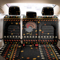 Thanksgiving Christmas Design Back Car Seat Cover Xmas Holiday Patterns - Wonder Print Shop