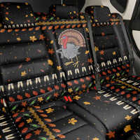 Thanksgiving Christmas Design Back Car Seat Cover Xmas Holiday Patterns - Wonder Print Shop