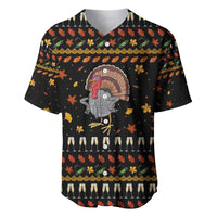 Thanksgiving Christmas Design Baseball Jersey Xmas Holiday Patterns - Wonder Print Shop