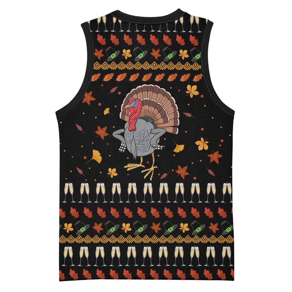 Thanksgiving Christmas Design Basketball Jersey Xmas Holiday Patterns - Wonder Print Shop