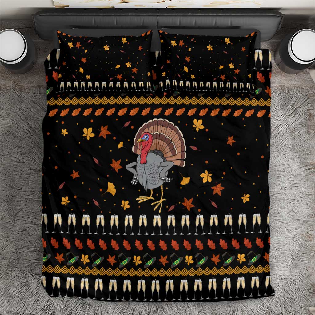 Thanksgiving Christmas Design Bedding Set Xmas Holiday Patterns - Wonder Print Shop