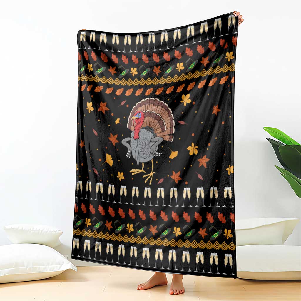 Thanksgiving Christmas Design Blanket Xmas Holiday Patterns - Wonder Print Shop