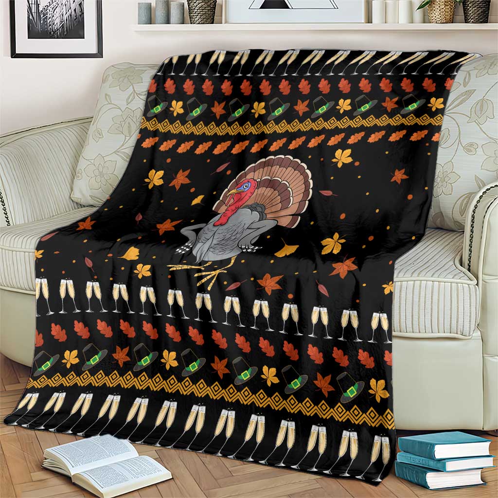 Thanksgiving Christmas Design Blanket Xmas Holiday Patterns - Wonder Print Shop