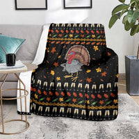 Thanksgiving Christmas Design Blanket Xmas Holiday Patterns - Wonder Print Shop
