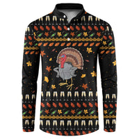 Thanksgiving Christmas Design Button Sweatshirt Xmas Holiday Patterns - Wonder Print Shop