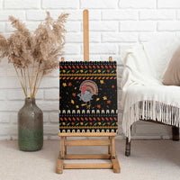 Thanksgiving Christmas Design Canvas Wall Art Xmas Holiday Patterns - Wonder Print Shop