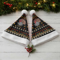 Thanksgiving Christmas Design Christmas Santa Hat Xmas Holiday Patterns - Wonder Print Shop