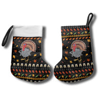 Thanksgiving Christmas Design Christmas Stocking Xmas Holiday Patterns - Wonder Print Shop