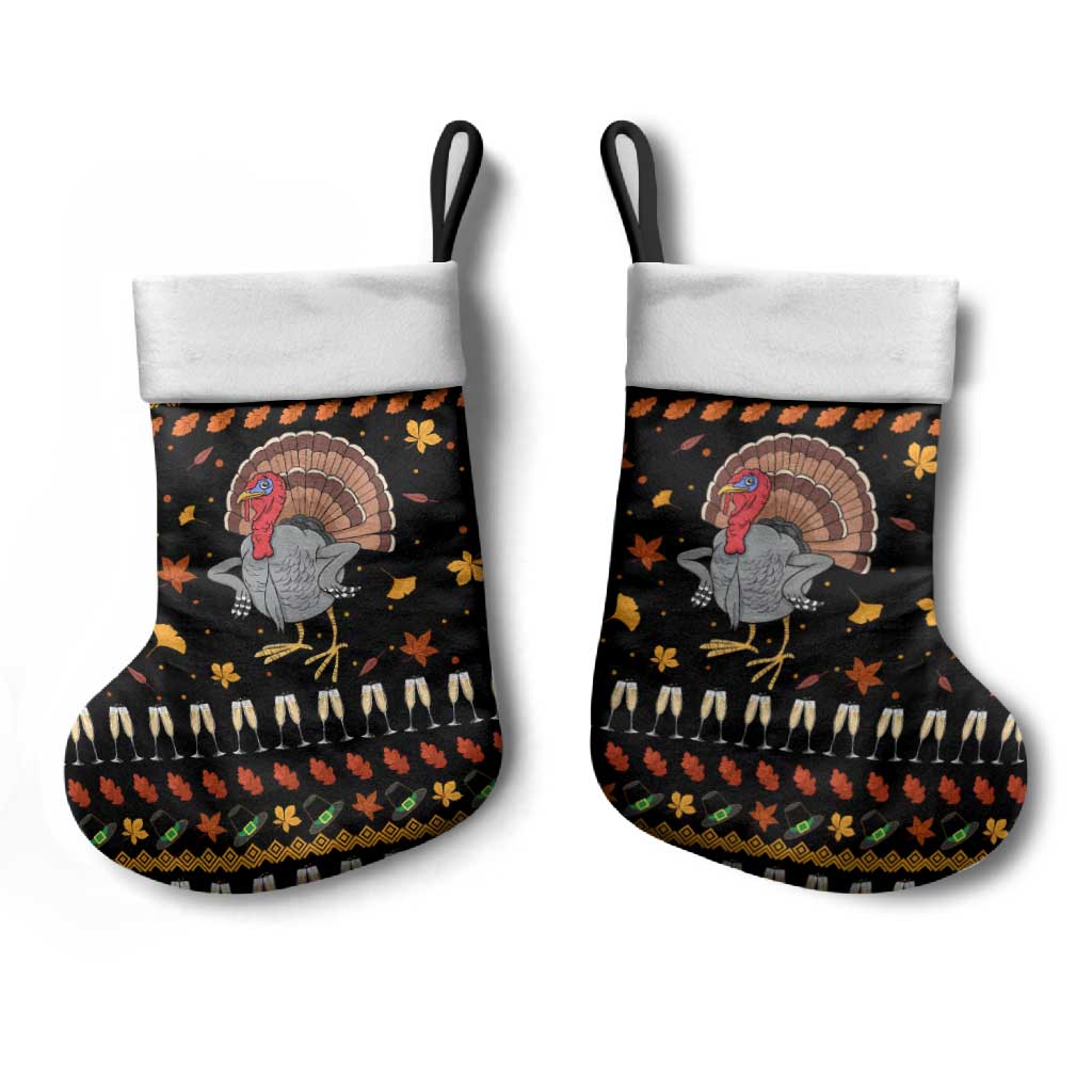 Thanksgiving Christmas Design Christmas Stocking Xmas Holiday Patterns - Wonder Print Shop