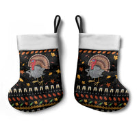 Thanksgiving Christmas Design Christmas Stocking Xmas Holiday Patterns - Wonder Print Shop