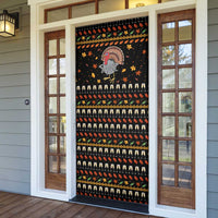 Thanksgiving Christmas Design Door Cover Xmas Holiday Patterns - Wonder Print Shop