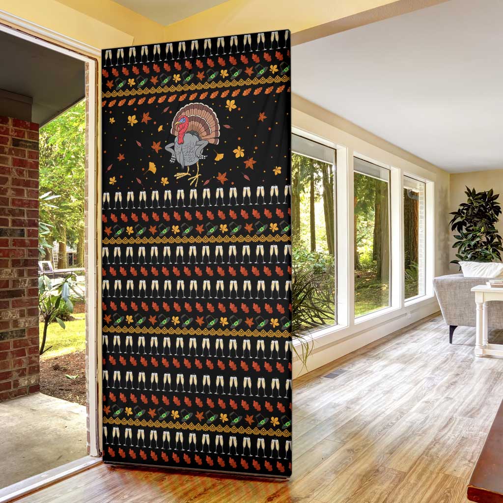 Thanksgiving Christmas Design Door Cover Xmas Holiday Patterns - Wonder Print Shop