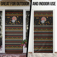 Thanksgiving Christmas Design Door Cover Xmas Holiday Patterns - Wonder Print Shop