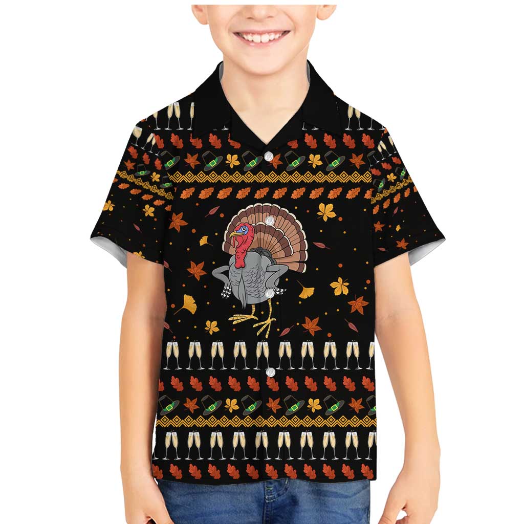 Thanksgiving Christmas Design Family Matching Mermaid Dress and Hawaiian Shirt Xmas Holiday Patterns - Wonder Print Shop