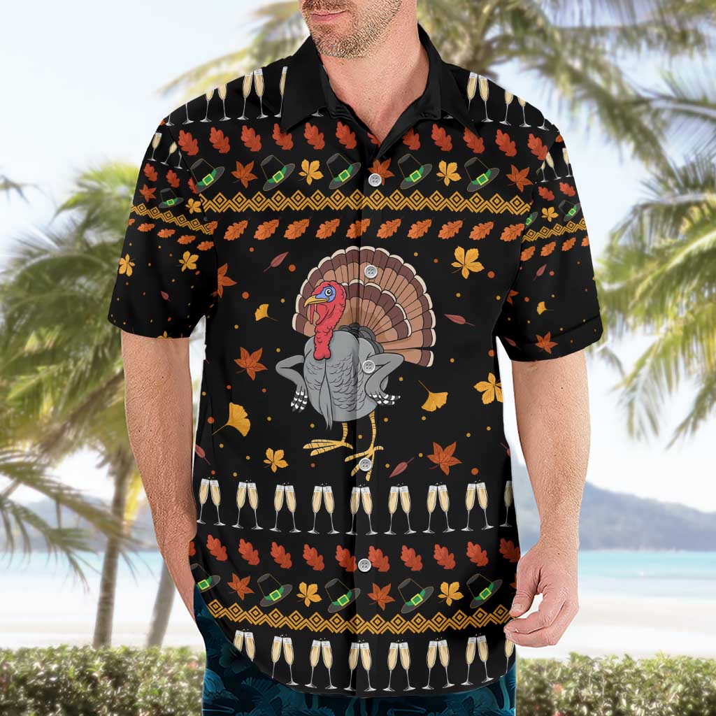 Thanksgiving Christmas Design Hawaiian Shirt Xmas Holiday Patterns - Wonder Print Shop