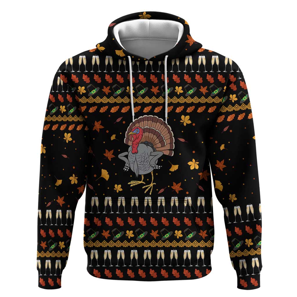 Thanksgiving Christmas Design Hoodie Xmas Holiday Patterns - Wonder Print Shop