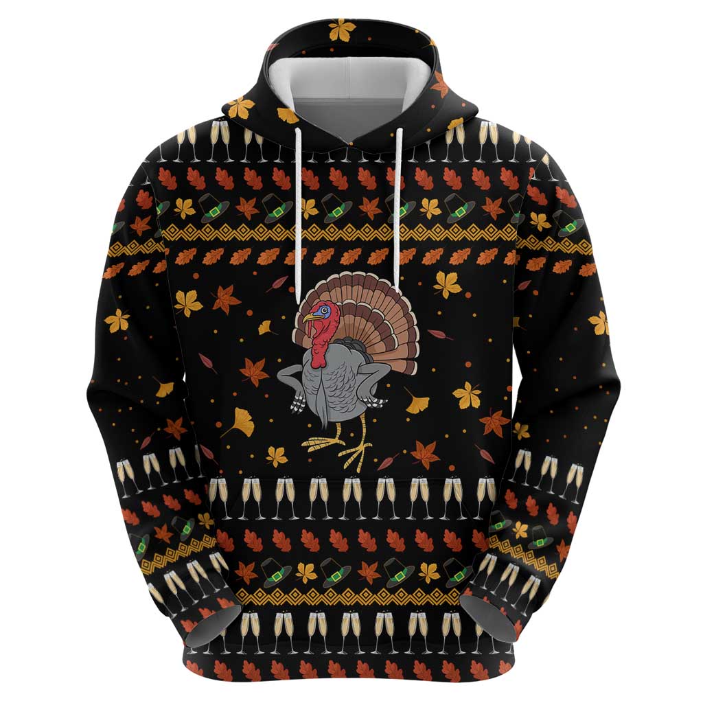 Thanksgiving Christmas Design Hoodie Xmas Holiday Patterns - Wonder Print Shop