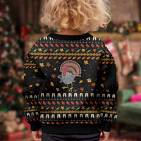 Thanksgiving Christmas Design Kid Ugly Christmas Sweater Xmas Holiday Patterns - Wonder Print Shop