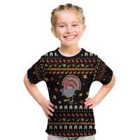 Thanksgiving Christmas Design Kid T Shirt Xmas Holiday Patterns - Wonder Print Shop