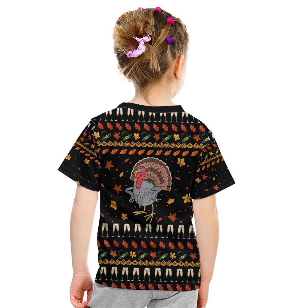 Thanksgiving Christmas Design Kid T Shirt Xmas Holiday Patterns - Wonder Print Shop