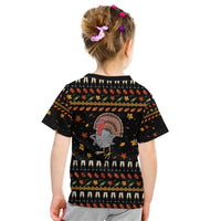 Thanksgiving Christmas Design Kid T Shirt Xmas Holiday Patterns - Wonder Print Shop