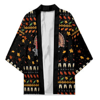 Thanksgiving Christmas Design Kimono Xmas Holiday Patterns - Wonder Print Shop