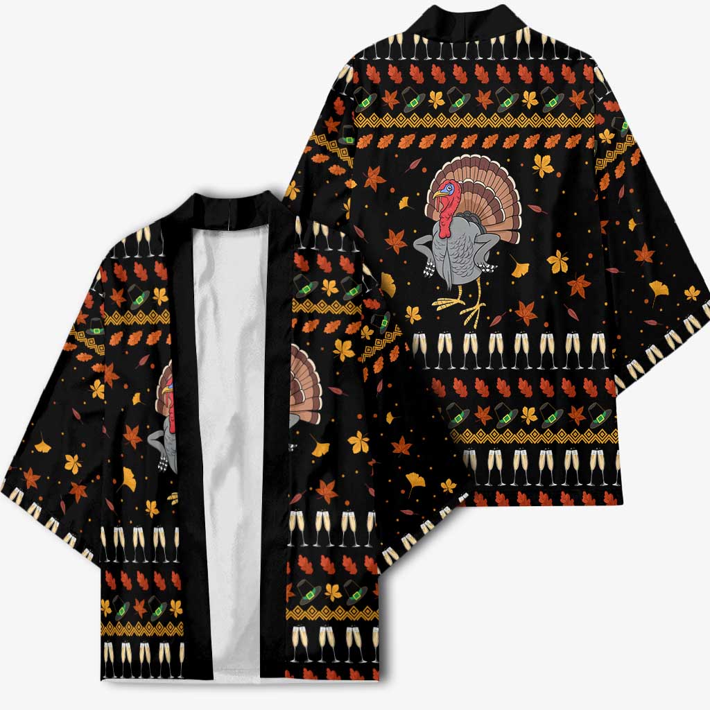 Thanksgiving Christmas Design Kimono Xmas Holiday Patterns - Wonder Print Shop