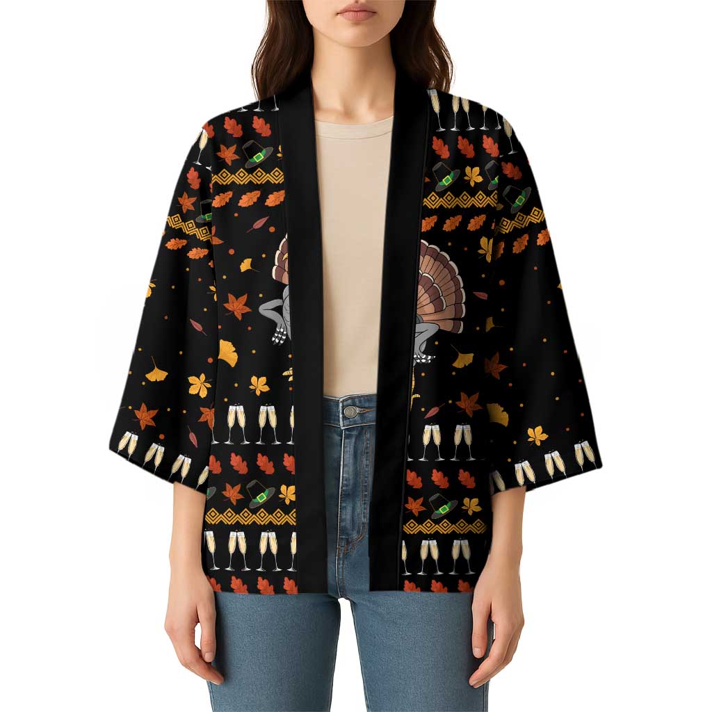 Thanksgiving Christmas Design Kimono Xmas Holiday Patterns - Wonder Print Shop