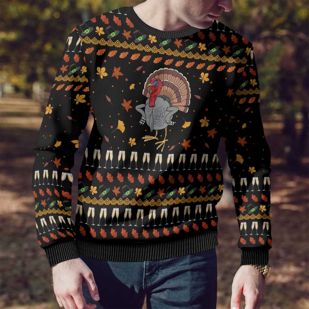 Thanksgiving Christmas Design Ugly Christmas Sweater Xmas Holiday Patterns - Wonder Print Shop