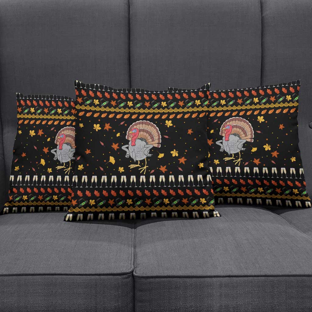 Thanksgiving Christmas Design Pillow Cover Xmas Holiday Patterns - Wonder Print Shop